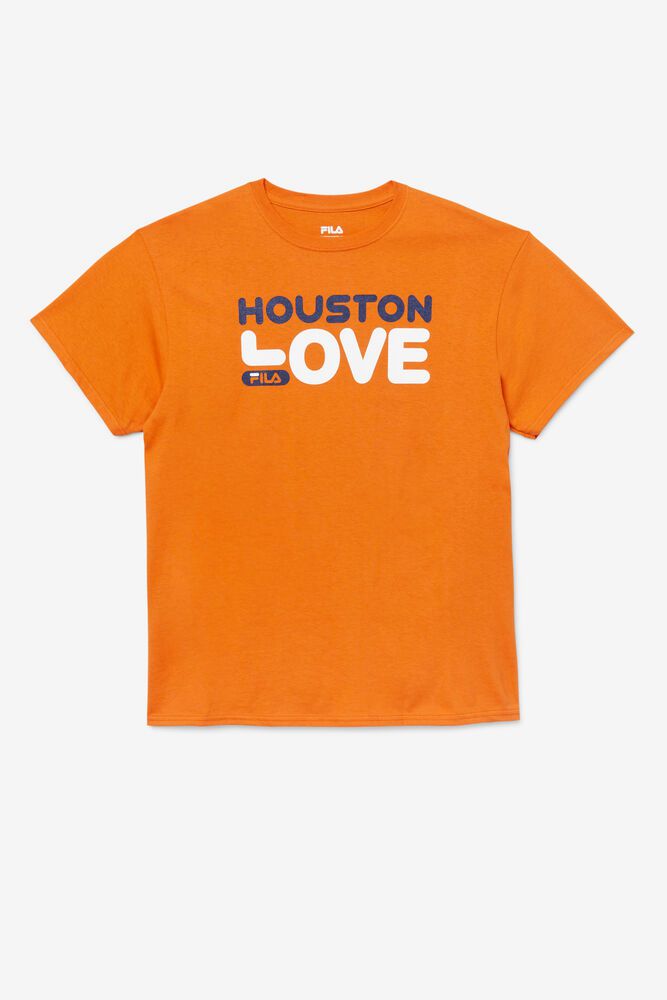 Fila T-Shirt Herre Orange Houston Love EDP-237890